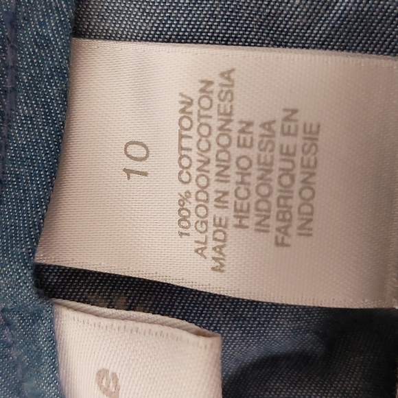 Liz Claiborne Skort Sz 10 Side Slits - Picture 11 of 12